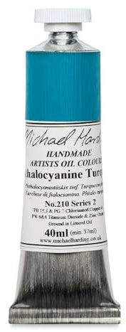 Michael Harding Oil Colour : 40ml Phthalo Turquoise