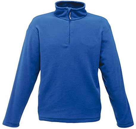 Regatta Professional Mens Micro Zip Neck Fleece Royal Blue