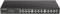 D-Link DGS-1100-24V2/E Gigabit Smart Switch (24 Ports, 10/100/1000 Mbit/s, einfache Plug & Play-Installation, lüfterlos) - Nur EU-Netzkabel, Schwarz