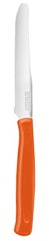 Kaimano COLTELLI TAVOLA 6pz ARANCIO Acciaio inossidabile