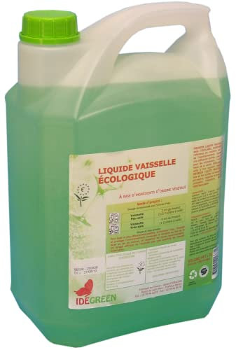 Idegreen - Liquide vaisselle plonge Ecolabel (5 Litres)