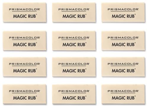 Prismacolor Premier Magic Rub Vinyl-Radiergummis, 12 Stück