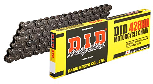 DID Kette 428 HD, 136 Glieder (Standard), offen mit Clipschloss