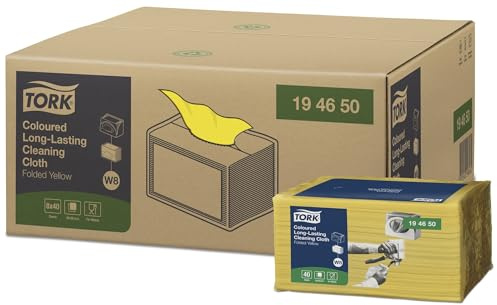 Tork Reinigungstücher, langlebig, Gelb, 40 Stück