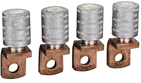 Schneider LV429505 4 Terminals for Aluminium Cable 150 mm2 and Phasentrennern
