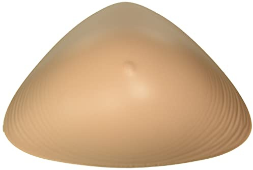 Amoena 442/08 Essential Light 2S Einzelne Schicht Dreieckig Weichem Silikon Prothese, Durchschnittliche Cup, Größe 8, Ivory