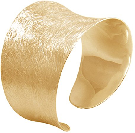 Silber Armreif Goldschmiedearbeit aus Deutschland (Sterling Silber 925) Breite 35 mm Armband Armspange Damen