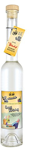 Stein-Zeit - Uli Stein wünscht: Happy Birthday - 200ml Williams-Birnen-Schnaps 36% vol.