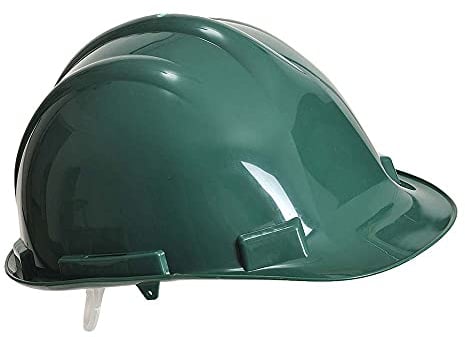 Portwest PW50 Light Adjustable Expertbase Safety Helmet Green