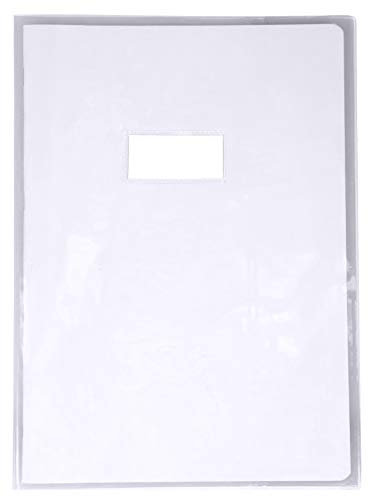 CLAIREFONTAINE Protège-cahier Cristal Luxe 22/100ème 21x29,7 Transparent Incolore