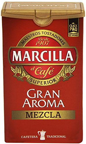 Marcilla - Gran Aroma Mezcla - Café Molido y Torrefacto - 250g