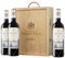 Marques De Riscal Vino tinto Reserva Denominación de Origen Calificada Rioja, Variedad Tempranillo, 24 meses en barrica - Estuche de madera 3 botellas x 750 ml - Total: 2250 ml