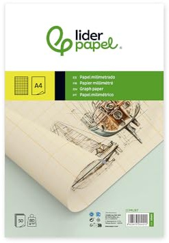 Liderpapel ML97 – Block Millimeterpapier kopfgeleimt