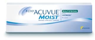 ACUVUE MOIST 1-DAY Multifocal Tageskontaktlinsen spenden Feuchtigkeit – Tageskontaktlinsen mit 3.75 dpt und BC 8.4 – UV Schutz & Komfortables Tragegefühl – 30 Linsen