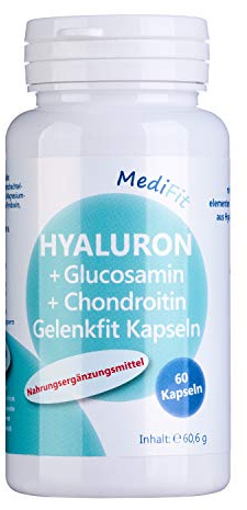 MediFit Hyaluron + Glucosamin + Chondroitin Gelenkfit Kapseln