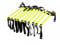 RHINOS sports Koordinationsleiter 6 Meter inkl. Tragetasche