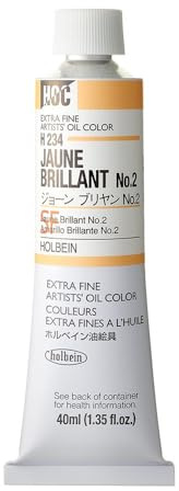 Holbein Oil 40Ml Jaune Brilliant #2