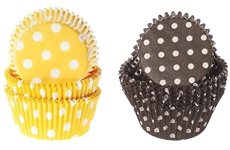 Pedrini pirottini in carta colorati per alimenti (diamtro 5 cm, 60 pezzi)