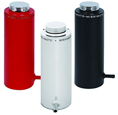 Mishimoto MMRT-CA Aluminum Coolant Reservoir Reservoir Tank Fits Silver
