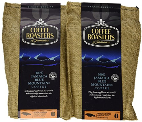 Coffee Roasters of Jamaica - 100% Jamaica Blue Mountain Coffee (2 - 454g bags)