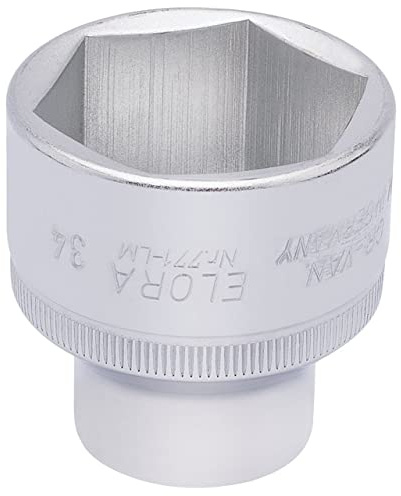 Draper 15323 1/2-inch Drive 34mm Hexagon Socket