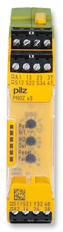 750105 Pilz - PNOZ s5 24VDC 2 n/o 2 n/o t - Safety relay PNOZsigma - E-STOP, safety gates, light grids