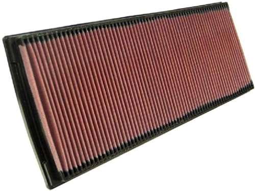 K&N Motorluftfilter: Erhöhen Sie Leistung und Beschleunigung, waschbar, Premium, Ersatz-Autoluftfilter: Kompatibel mit PORSCHE (968) 1991–1995, 33–2722 | kompatibel mit Porsche 968 3.0 1991-1995 (33-2722)