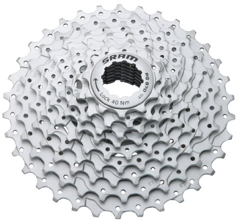 SRAM Kassette PG-970 MTB, Satin Verchromt, 11-34T