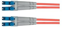 Telegärtner LC/LC 50/125 Fibre Optics Cable 10.0 m 10 m LC LC Fibre Optic Cable – Purple (10 m, LC/LC, Purple)