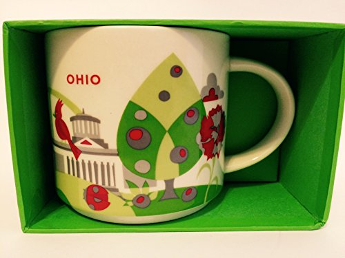 Starbucks 2013 You are Here Series Collectible Ohio Coffee Mug