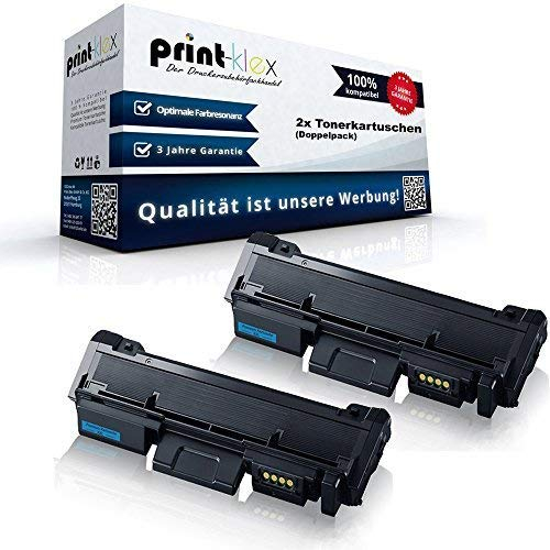 2X Print-Klex Toner kompatibel für Samsung Xpress M2675Series M2676 M2820D M2820DW M2820ND M2820Series M2825DW M2825ND M2825ND Premium Line M2825Series M2826 M2830DW M2835DW M2835DW Premium Line