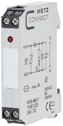 METZ CONNECT Connector 24 V/AC (max) 1 door closer 11061325 1 pc(s)