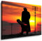 Boikal Bilder Kunstdrucke Bild mit Keilrahmen Johnny Cash 100x70 cm xxl.148