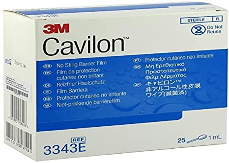 3M Cavilon Cutané Schutzfolie, 1 ml, 25 Stück