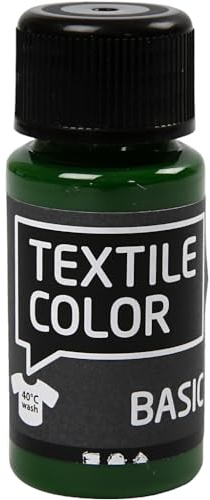Creativ Company Textilfarbe, 50ml, Olive-Grün