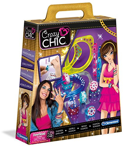 Clementoni 15958.1 - Fashion Schmuck Crazy Chic - Funkelnde Armbänder