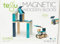 TEGU 5700510 Holzbausteine magnetisch, Blautöne, 42 Teile, Holzspielzeug für Kinder ab 12 Monate
