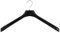 Kleiderbügel für Jacken und Mäntel, 48 cm, XL, schwarz, 60 Stück