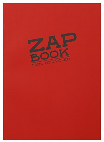 Clairefontaine 3354C Skizzenblock Zap Book A4 160 Blatt 80g sortiert