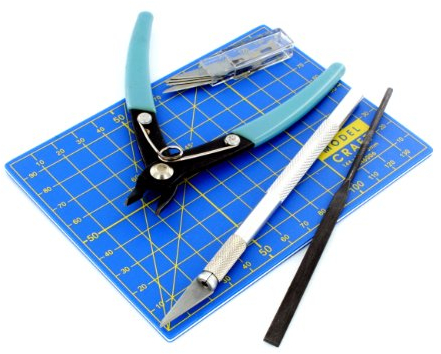 Modelcraft 9-Stück Kunststoff-Modellierwerkzeug-Set