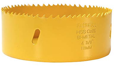 Faithfull FAIHSVP111 Bi-Metal Cobalt Holesaw 111mm