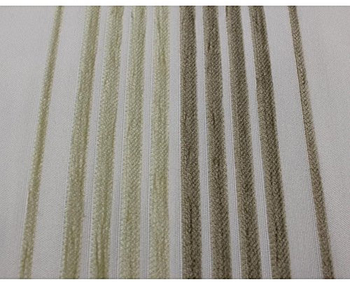 Georg Chr. Wirth Gardine Zara aus Deko-Stoff, mit Schlaufen creme/weiß 225X136 CM