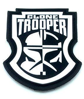 Clone Trooper PVC Klett Emblem Abzeichen Cosplay Patch