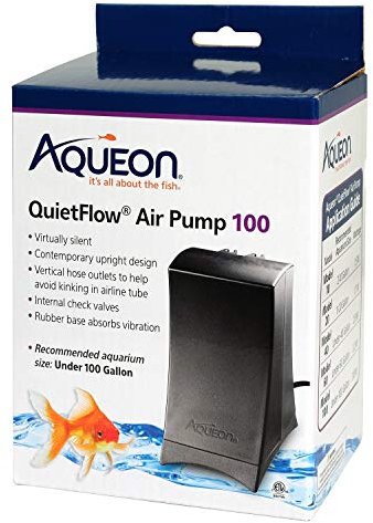 Aqueon QuietFlow Air Pump Black 100