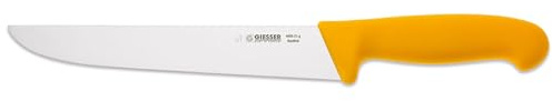 Johannes Giesser Messerfabrik Schlachtmesser mit schmaler Form, Grau, 21 cm, 10121426C00000210