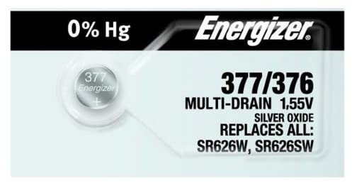 Energizer 4 377 376 Silver Oxide Watch Batteries SR626SW SR626W