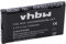vhbw 1x Akku kompatibel mit Nokia C3 Touch and Type, C5, C6-01, C6 Handy Smartphone Telefon (1200 mAh, 3,7 V, Li-Ion)