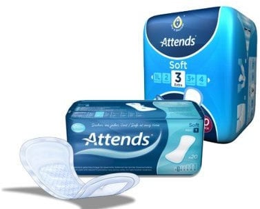 Attends Soft 2 Normal Pack mit 12 Inkontinenzeinlagen