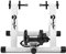 Turbo Trainer für Berg und Rennrad Variable Geschwindigkeit Resistance Innen- Turnschuhe by Velo Pro - Weiß, One Size