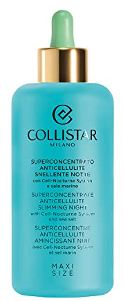 Collistar Anti-Cellulite-Schlankheits-Superkonzentrat für die Nacht, formt den Körper um und bekämpft Cellulite-Unvollkommenheite, die hohe Salzkonzentration sorgt für einen Drainage-Effekt,200ml